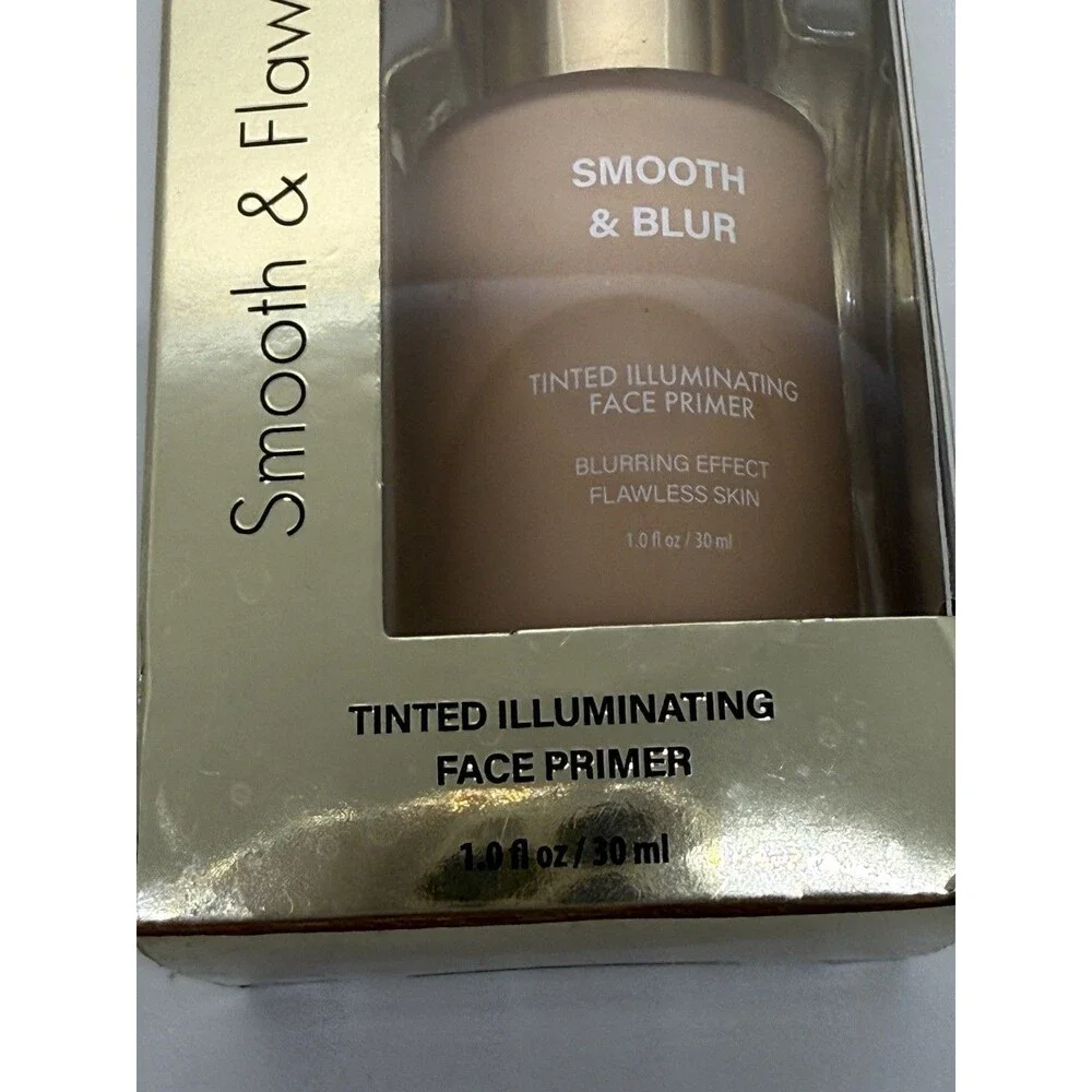 SMOOTH & BLUR TINTED ILLUMINATING FACE PRIMER 1FLOz / 30mL FLAWLESS SKIN NEW NIB